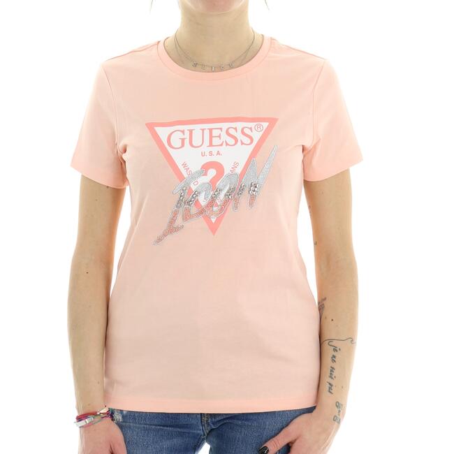 T-SHIRT SS CN ICON TEE GUESS  - Mad Fashion | img vers.1300x/